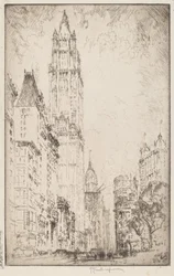 Budynek Woolwortha, 1915.