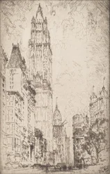 Budynek Woolwortha, 1915.