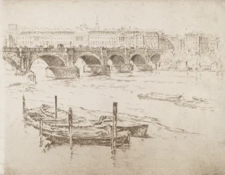Most Waterloo i dom Somerset, 1905.