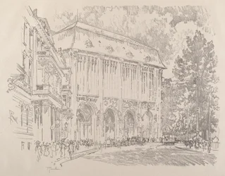 Wertheim, Leipziger Platz, Berlin, 1921.