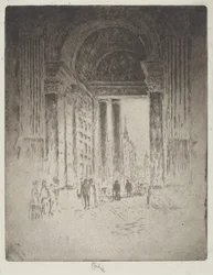 Zachodnie drzwi, kościół św. Pawła
