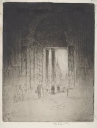 Zachodnie drzwi, kościół św. Pawła