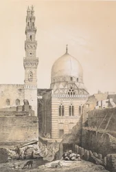 80. Meczet i grób el Ghoûry, Kair, 1843.
