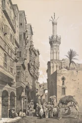88. Ulica w Rosette, 1843.