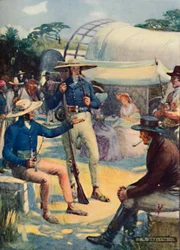 1820 Osadnicy i ich konwoje burskie, 1909