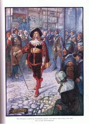 Markiz wyglądał tak przystojnie, dostojnie i poważnie, że wszyscy byli pełni smutnego zdumienia, 1910