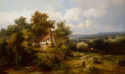 Na Sussex Downs (olej na płótnie)