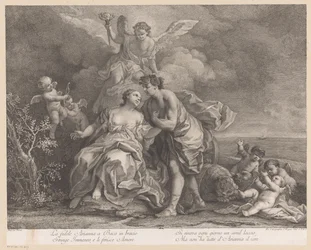Bachus i Ariadne na wyspie Naxos