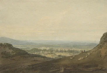 Widok w Westmorland, niedaleko Ireton, ok. 1796