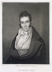 Thomas Say (1787-1834), rytowany przez Henry