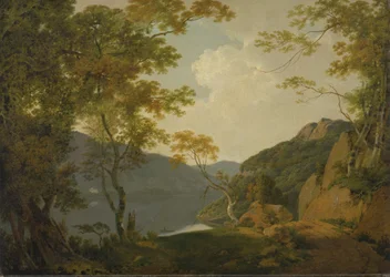 Scena nad jeziorem