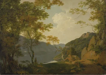 Scena nad jeziorem