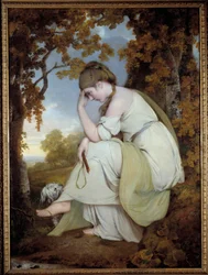 Obraz Maria autorstwa Josepha Wrighta z Derby (1734-1797)