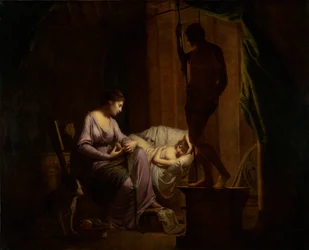 Penelope rozplątuje swoją sieć, 1783-4