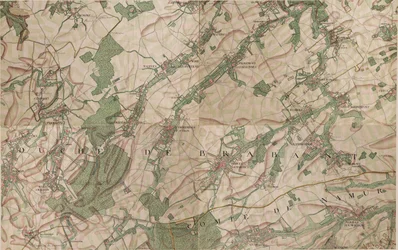 Mapa Perwez le Marchez - Perwez