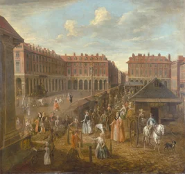 „Piazza i rynek w Covent Garden”, ok. 1725 r.