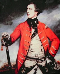Generał John Burgoyne (kolor lito)