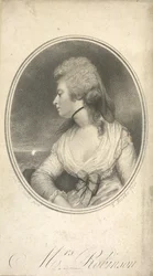 Pani Robinson. Mary Robinson z domu Darby, znana jako Perdita (1758-1800). Angielska aktorka, poetka i powieściopisarka. Pierwsza publiczna kochanka króla Jerzego IV, gdy był on jeszcze księciem Walii. Portret, według Sir Joshuy Reynoldsa.