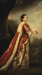 Portret Elżbieta, księżna Northumberland (olej na płótnie)