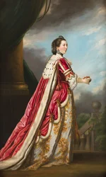 Portret Elżbiety, księżnej Northumberland (olej na płótnie)
