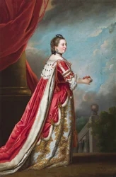 Portret Elizabeth Percy, księżnej Northumberland (olej na płótnie)