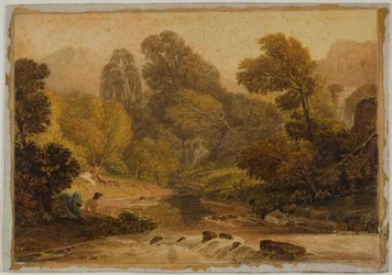 Scena w pobliżu Lodore, Cumberland