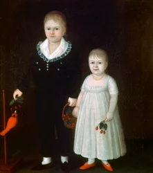 Edward i Sarah Rutter, ok. 1805 r.