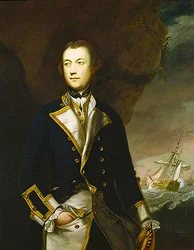 Kapitan Robert Brice (olej na płótnie)