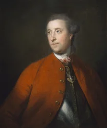 Pułkownik Honorowy John Barrington (zm. 1764) ok. 1758 r