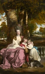 Lady Elizabeth Delme i jej dzieci