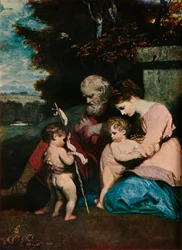 Święta Rodzina z Dzieciątkiem Św. Jan, 1788-9