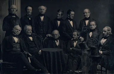 Boston Lekarze, ca. 1850. Twórcy: Josiah Johnson Hawes, Albert Sands Southworth.