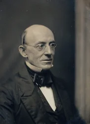 William Lloyd Garrison, ca. 1850. Twórcy: Josiah Johnson Hawes, Albert Sands Southworth.