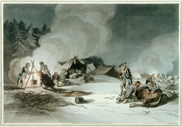 Biwak w śniegu