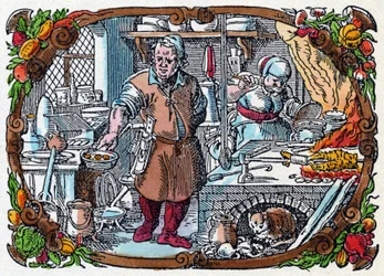 Gastronomia: bardzo wyposażona kuchnia w renesansie