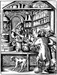 Sklep aptekarski, 1568