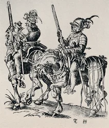Drzeworyt Josta Ammana 1539-1591, 1927