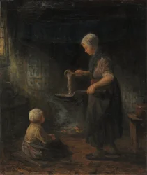 Naleśniki, ok. 1875 (olej na tkaninie)