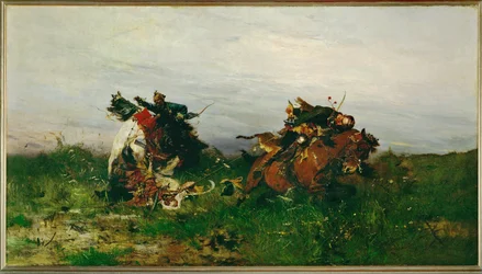 Stryczek (obraz na płótnie)