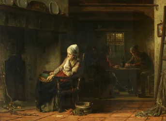 Nieszczęśliwa kobieta, czyli domowe smutki, 1859