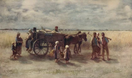 Zbiór ziemniaków, 1844, c1915