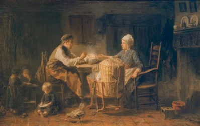 Skromny posiłek