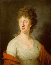 Święta cesarzowa rzymska Maria Teresa (1717-1780), po 1800 (olej na płótnie)