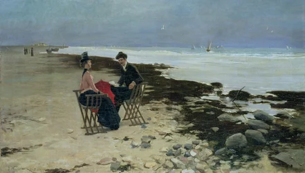 Wakacje nad morzem, 1888