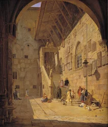 Dziedziniec Palazzo del Bargello. Florencja