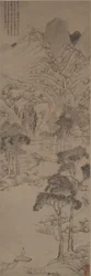 Krajobraz w stylu Wen Zhengming