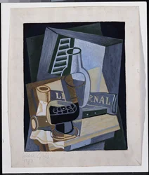 Martwa natura przed oknem, 1922