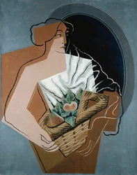 Kobieta z koszem; Kobieta z koszykiem, 1927