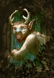 Faun w Zaczarowanym Lesie
