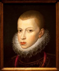 Portret księcia Filipa III (Felip III z Castelli, znany jako Pobożny)